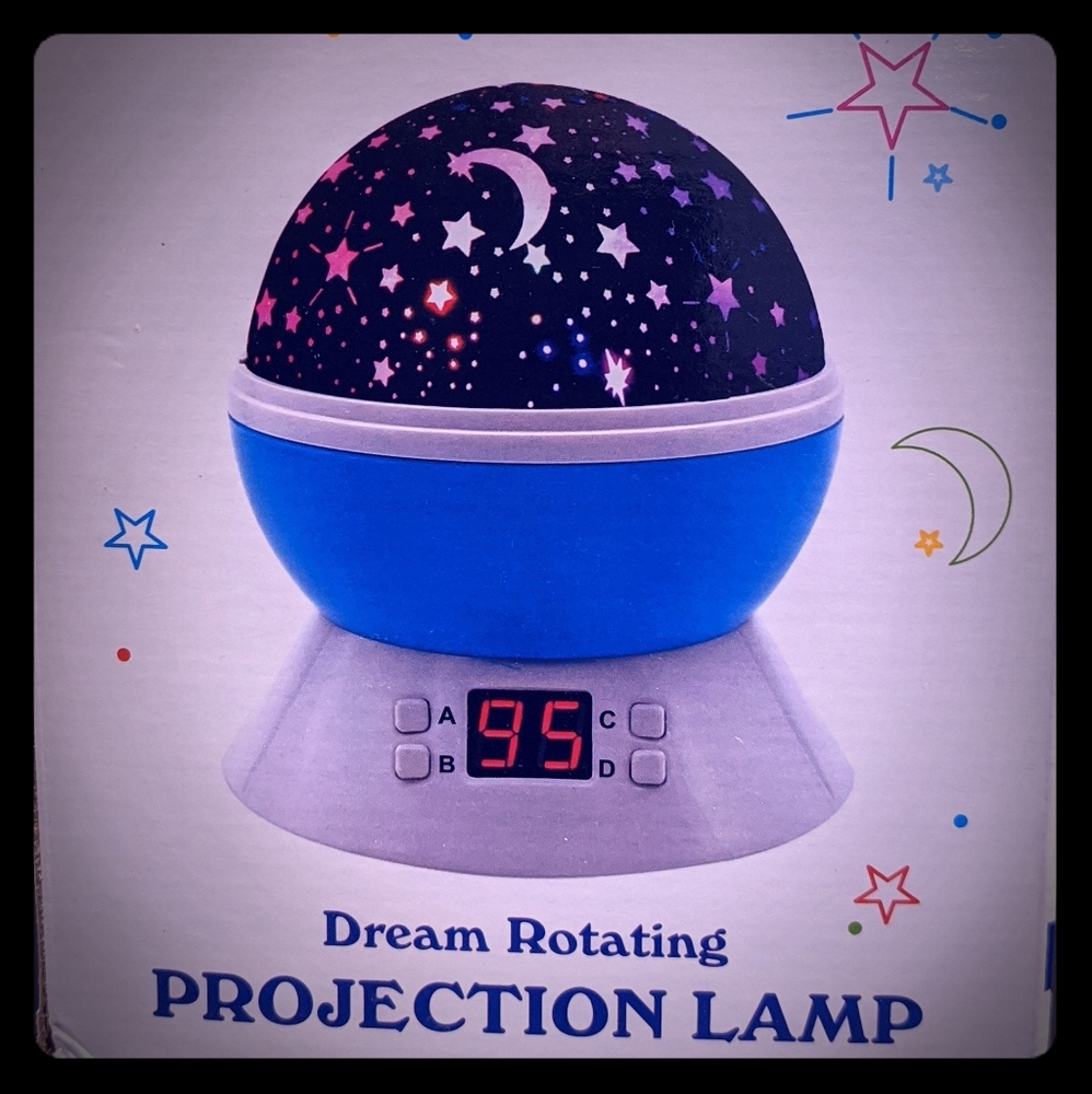 Dream rotating projection lamp